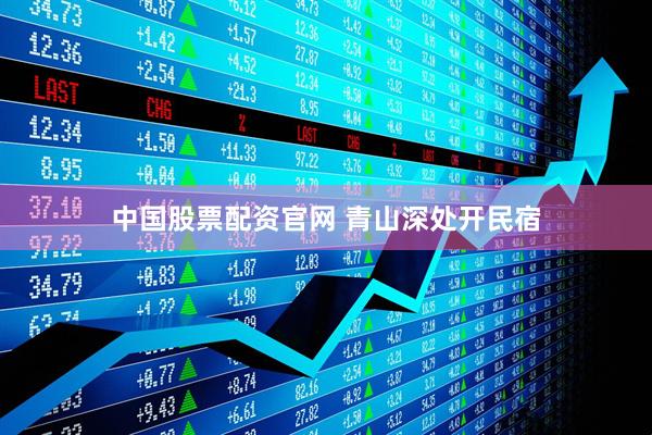 中国股票配资官网 青山深处开民宿